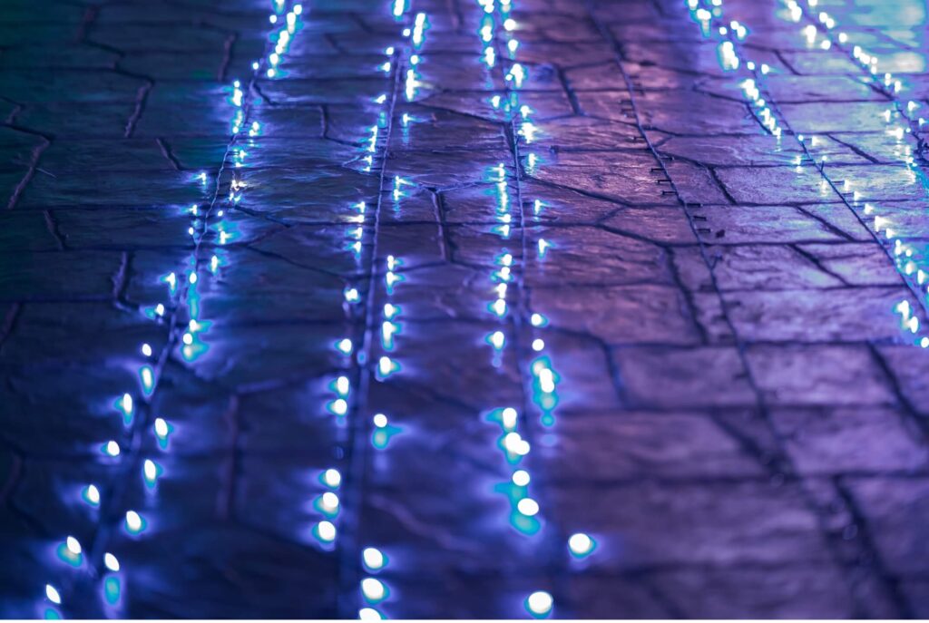 decoração fita LED