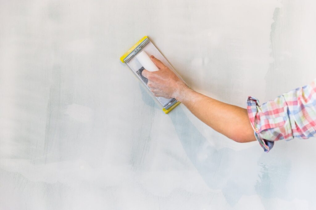 passar massa corrida