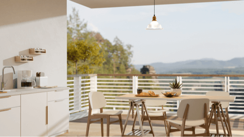 Quer a sua cozinha na sacada? Confira o que precisa saber