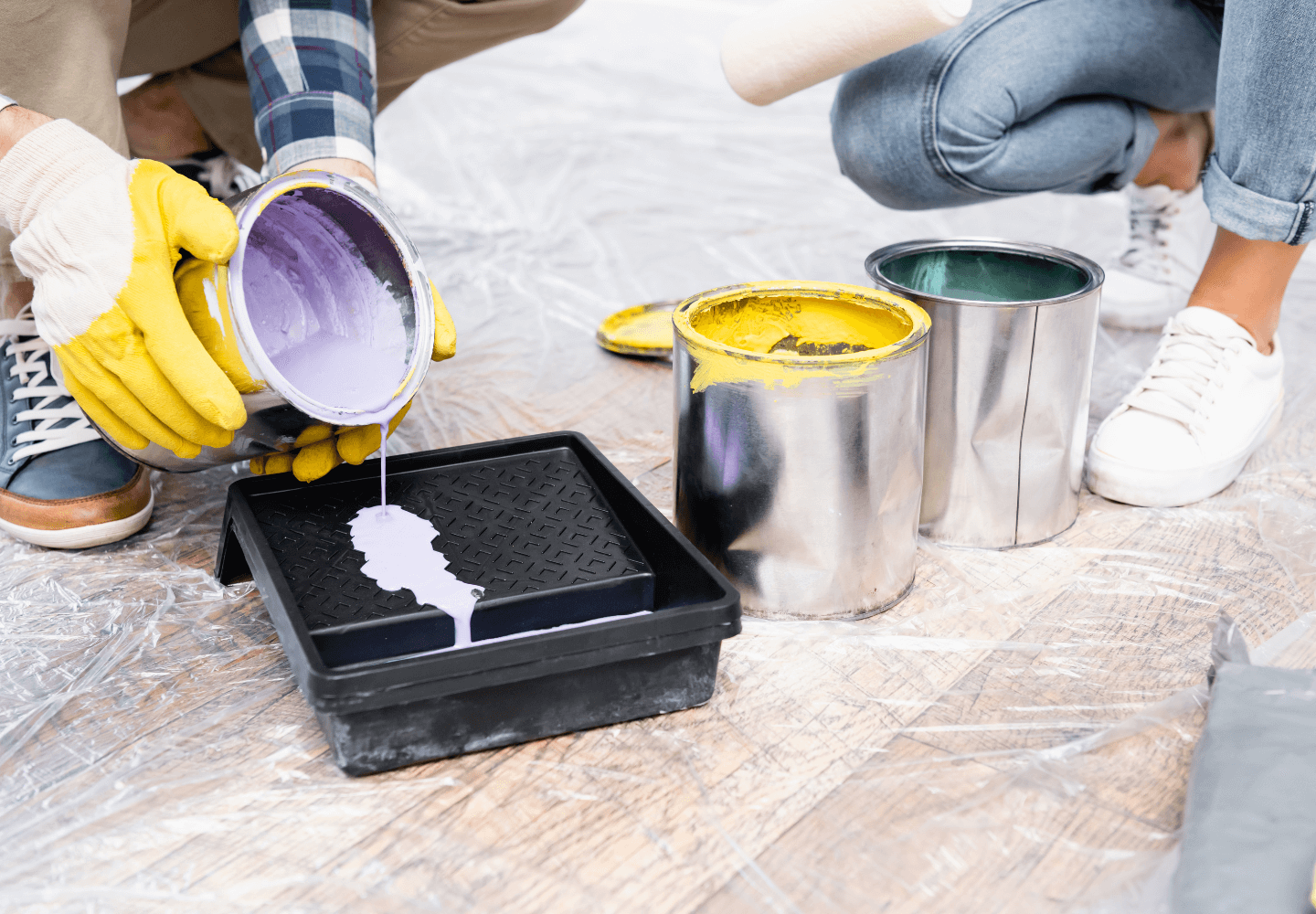 Tinta emborrachada para parede: quando e como usar