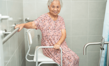 Tamanhos padrão de barra de apoio para banheiro inox  