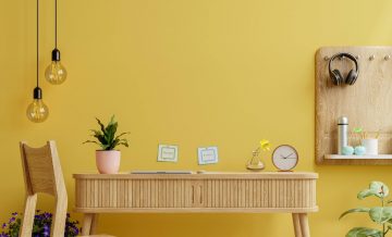 cor de parede de escritório